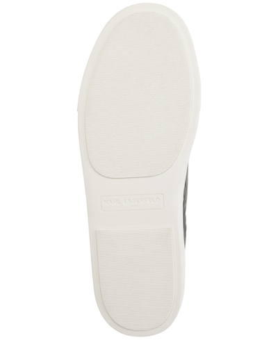 Karl Lagerfeld Cate Low Top Sneaker In Bright White,black