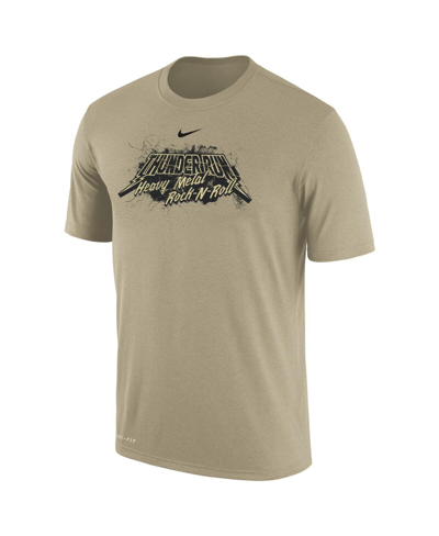 Nike Gold Army Black Knights 2023 Rivalry Collection Heavy Metal Performance T-shirt In Gold