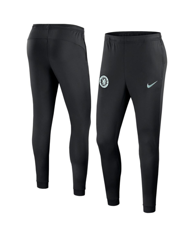 Shop Nike Men's 2023/24 Third Strike Performance Track Pants In Black,mint