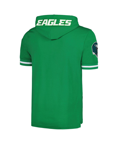 Shop Pro Standard Men's  Jalen Hurts Kelly Green Philadelphia Eagles Player Name And Number Hoodie T-shirt