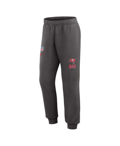 Shop Nike Men's  Pewter Tampa Bay Buccaneers 2023 Sideline Club Jogger Pants