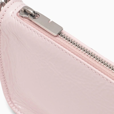 Shop Burberry Shield Micro Pink Shoulder Bag