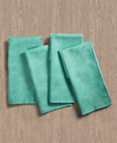 J Queen New York Jules Napkin 4 Pack In Green