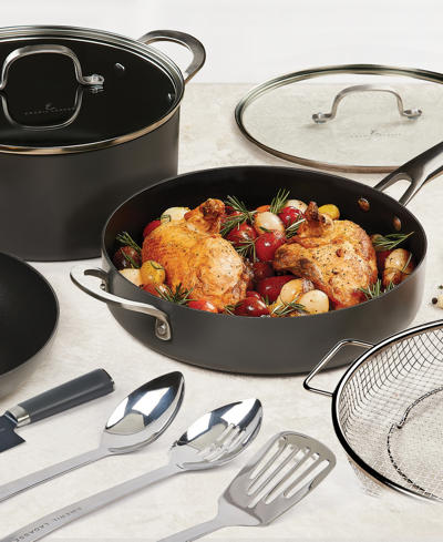 Emeril Lagasse Forever Pan Pro, Aluminum Hard Anodized 13 Piece Cookware Set In Black