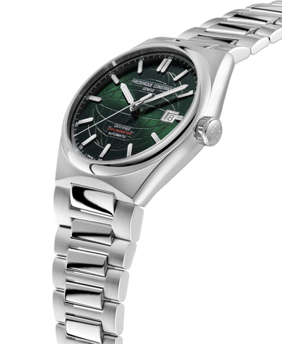 Frederique Constant Silver Highlife Automatic Cosc Watch In Silver