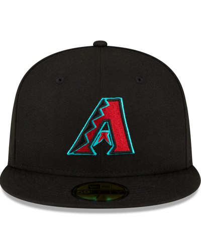 Shop New Era Men's  Black Arizona Diamondbacks Alternate Authentic Collection On-field 59fifty Fitted Hat