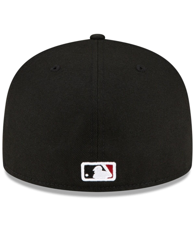 Shop New Era Men's  Black Arizona Diamondbacks Alternate Authentic Collection On-field 59fifty Fitted Hat