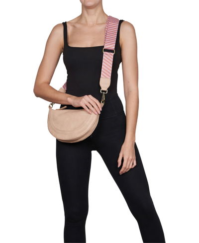 Shop Urban Originals Women's Super Small Luna Crossbody Bag In Khaki