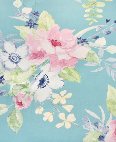J Queen New York Esme Umbrella Tablecloth, 60" X 85" In Turquoise