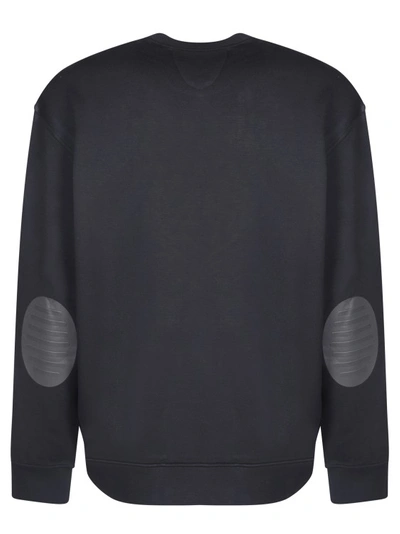 Shop Ferrari Front Logo Sweater In Black