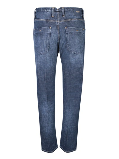 Shop Incotex Blue Mid-rise Jeans