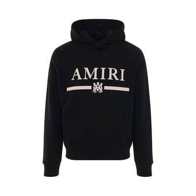 Shop Amiri Ma Bar Logo Hoodie