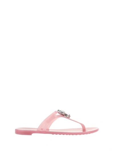 Shop Casadei Sandals In Queen Bee Pink House