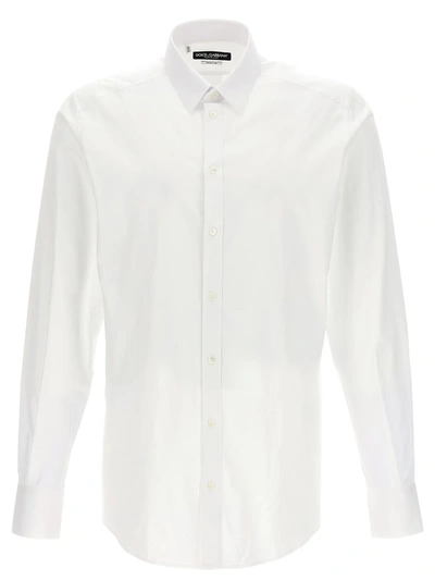 Shop Dolce & Gabbana Dg Essential Shirt In White