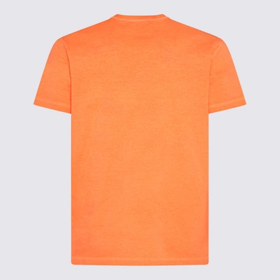 Shop Dsquared2 Orange Cotton T-shirt In Col. 914