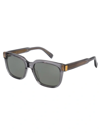 Shop Dunhill Sunglasses In 004 Grey Grey Grey