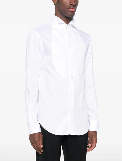 Shop Ea7 Emporio Armani Shirts White