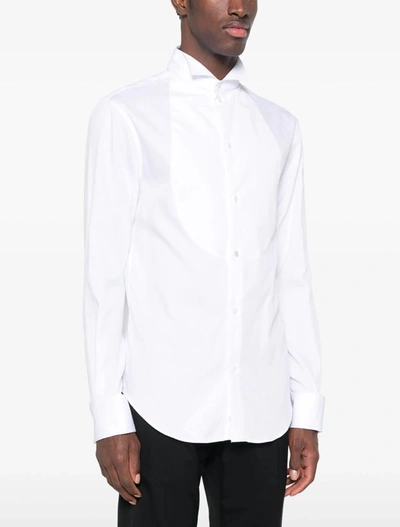 Ea7 Emporio Armani Shirts In White