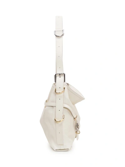 Shop Givenchy Voyou Medium Bag In White
