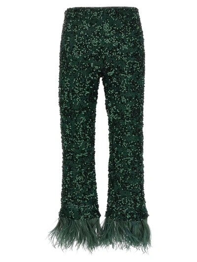 Shop Le Twins 'savy' Pants In Green