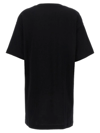 Shop Moschino 'teddy Bear' T-shirt Dress In Black
