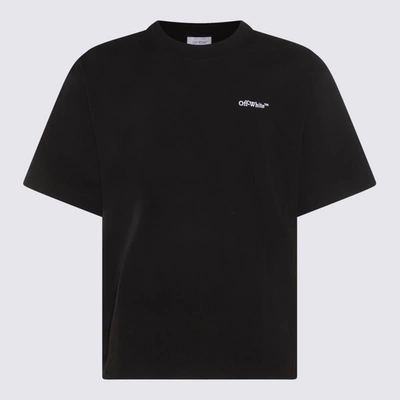 Shop Off-white Black Cotton T-shirt