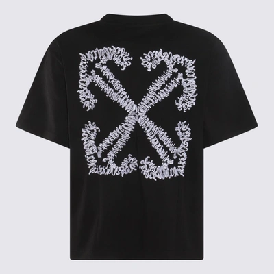 Shop Off-white Black Cotton T-shirt