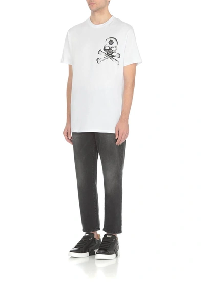 Shop Philipp Plein T-shirts And Polos White