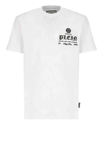 Shop Philipp Plein T-shirts And Polos White