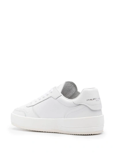 Shop Philippe Model 'nice' Sneakers In White