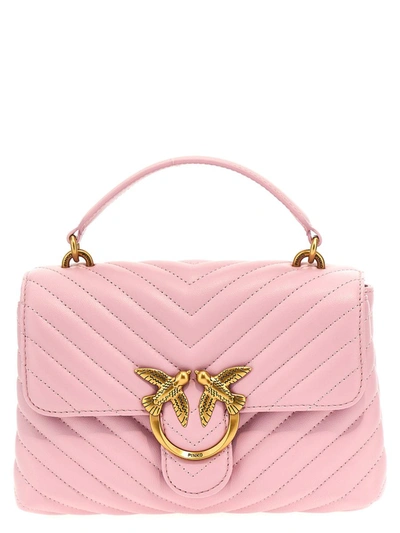 Shop Pinko 'mini Lady Love Bag Puff' Handbag In Purple