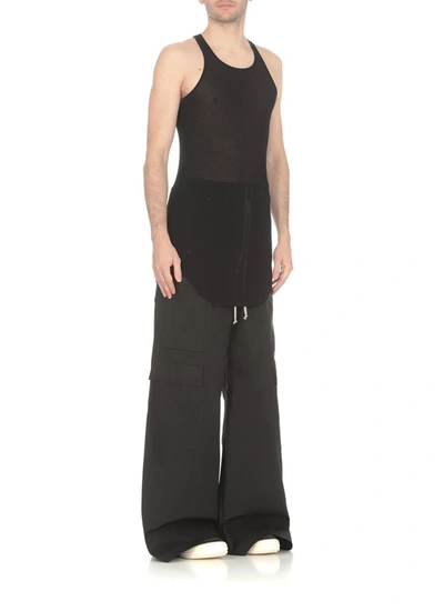 Shop Rick Owens Trousers Black