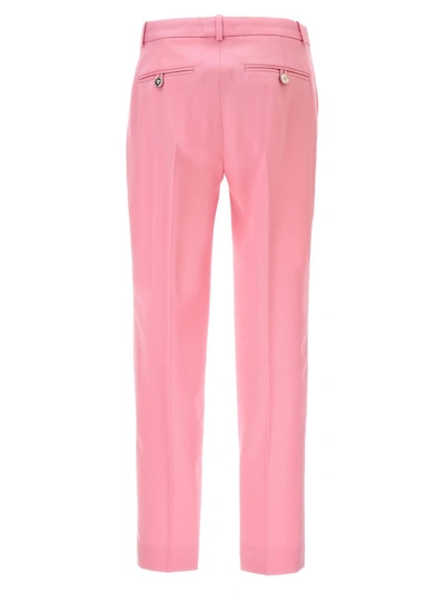 Shop Versace Classic Pants In Pink