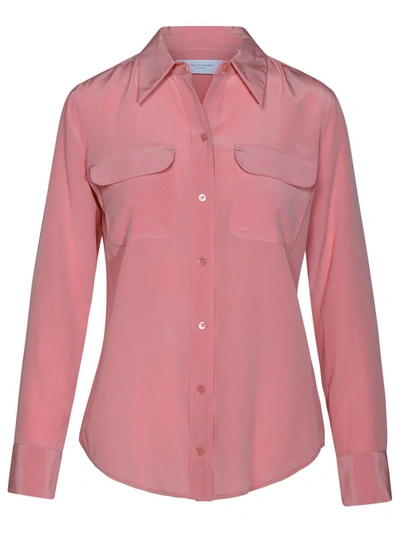 Shop Equipment Pink Silk Shirt