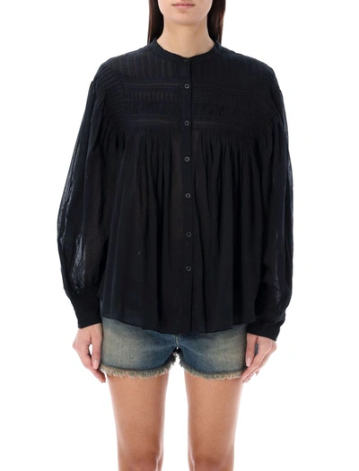 Shop Isabel Marant Étoile Plalia Shirt In Black
