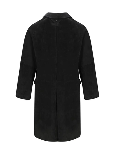 Shop Salvatore Santoro Coats In Black