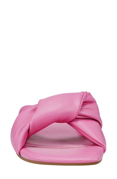 Shop Marc Fisher Ltd Mayson Knot Sandal In Medium Pink 660