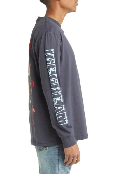 Icecream Cup Or Cone Long Sleeve Graphic Tee In Periscope
