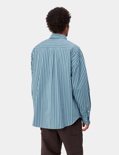Shop Carhartt -wip Ligety Shirt In Blue