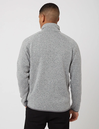 Shop Patagonia Better Sweater Jacket In Grey