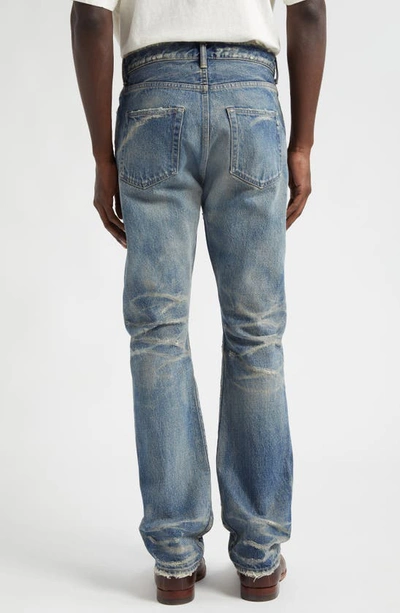 Shop John Elliott Caribou Bootcut Jeans In Hornet