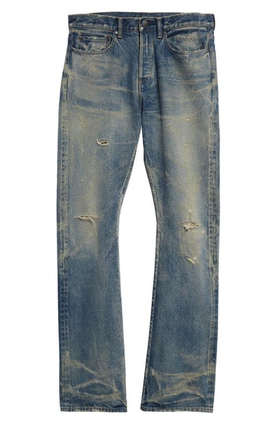Shop John Elliott Caribou Bootcut Jeans In Hornet