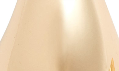 Open Edit Polished Teardrop Stud Earrings In Gold