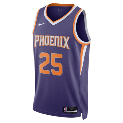 Shop Nike Unisex  Mikal Bridges Purple Phoenix Suns Swingman Jersey