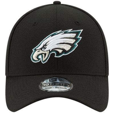 Shop New Era Black Philadelphia Eagles 39thirty Fitted Hat