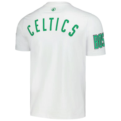Shop Fisll Unisex  White Boston Celtics Heritage Crest T-shirt