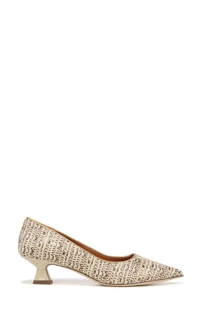 Shop Sarto By Franco Sarto Diva Pointed Toe Kitten Heel Pump In Beige