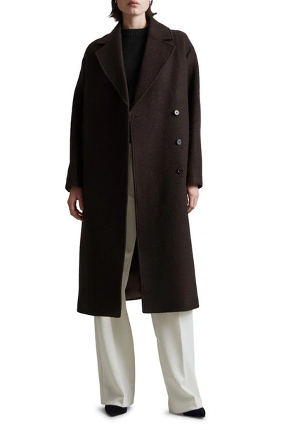 Shop & Other Stories Wool Coat In Brown
