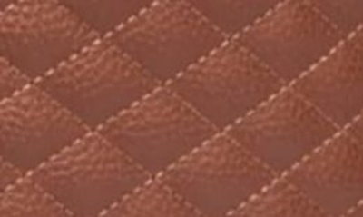 Luli Bebe Monaco Faux Leather Snack Bag In Caramel Brown