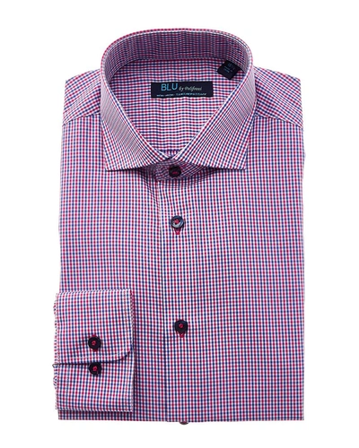 Shop Blu Modern Fit Dress Shirt In Purple